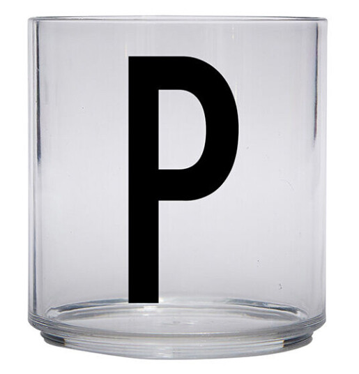 Design Letters Kids glass P Design Letters Kids glass P