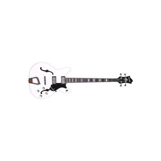 Hagstrom Viking Bass Hvit
