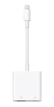 Apple Lightning til USB 3 Kameraadapter 0.1m Hvit Apple Lightning til USB 3 Kameraadapter 0.1m Hvit