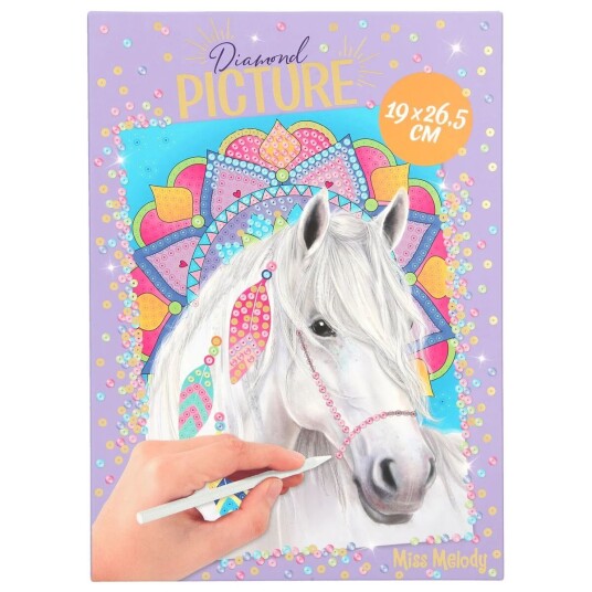 Depesche Aktivitetsbok Create Your Diamond Picture Miss Mel