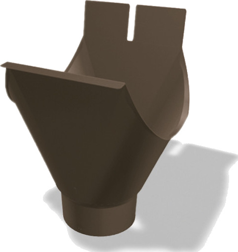 10 stk Prefa tut MX-perle og åpning, 333 x 80 mm, P10, brun