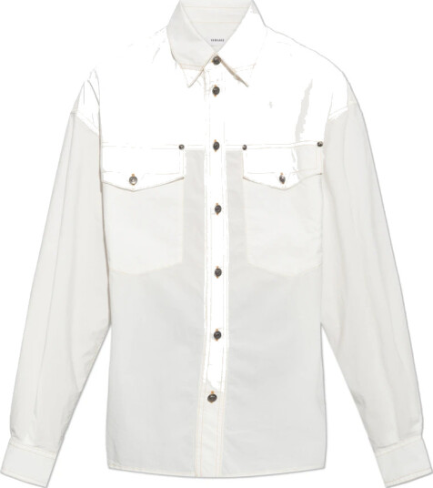 Versace Herre Skjorter Hvit M,