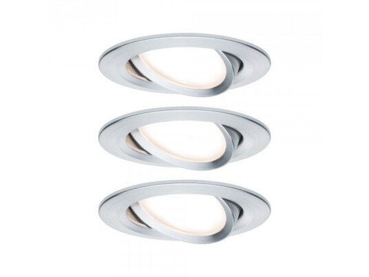 Paulmann 934.87 Indbygget Lysplade 3 PæreR Led 2700 K 630 Lm Aluminium