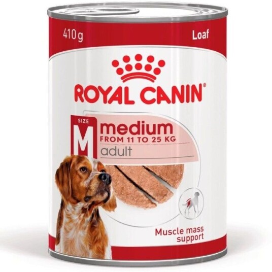 Royal Canin Medium Adult Loaf 410g Våtfôr for Hund