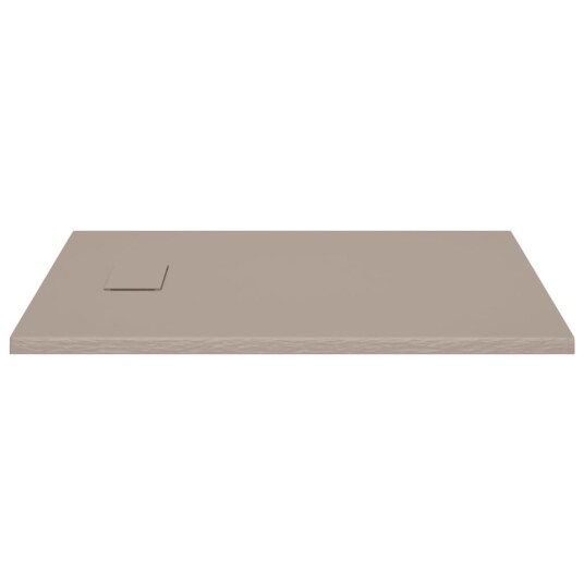 vidaXL Dusjbrett SMC brun 100x80 cm