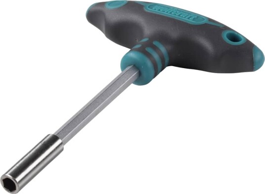 wolfcraft Skrutrekker med T-håndtak og bitsholder 1235000