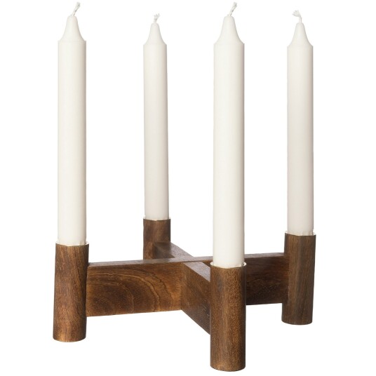 Ernst Adventslysestake Dark Wood