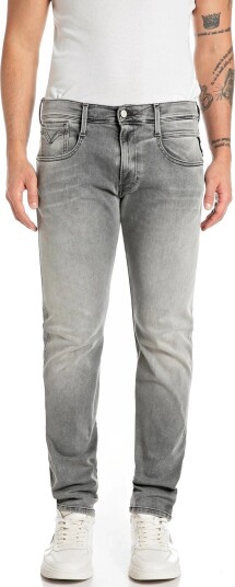 Replay Anbass Trousers Slim Hyperflex Dust Grey 36 x 34 Replay Anbass Trousers Slim Hyperflex Dust Grey 36 x 34
