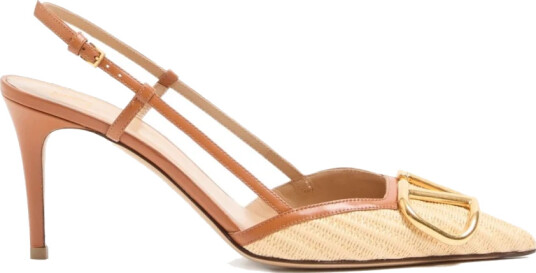 Valentino Garavani Dame Sko Beige 36 1/2 EU,