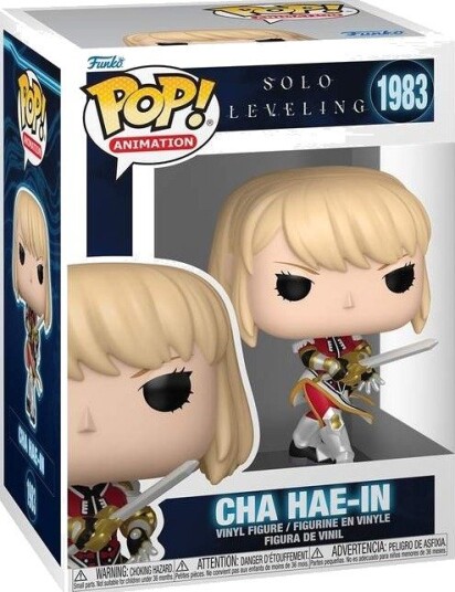 Northix Solo Leveling Funko Pop! Vinylfigur Cha Hae-in samleobjekt Northix Solo Leveling Funko Pop! Vinylfigur Cha Hae-in samleobjekt