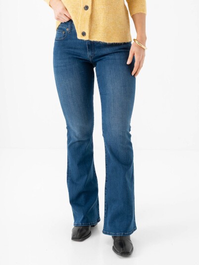 Replay Joella Trousers Flare Regular Waist 99 Denim - Blue - 29 x 32 Replay Joella Trousers Flare Regular Waist 99 Denim - Blue - 29 x 32