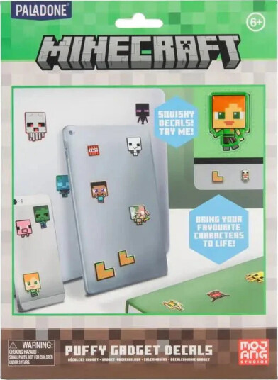 Minecraft Puffy Gadget Decals Klistremerker