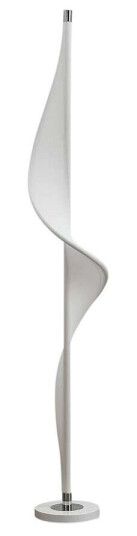 Lucande Edano LED-gulvlampe i vridd form Lucande Edano LED-gulvlampe i vridd form