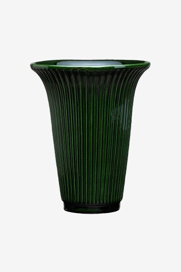 Bergs Potter Vase Daisy GLAZED H 25 cm Grønn