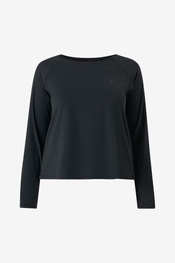 Craft   Treningstopp Core Essence LS Plus Tee W   Svart