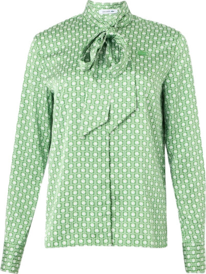 Lacoste Dame Bluser & Skjorter Grønn S,