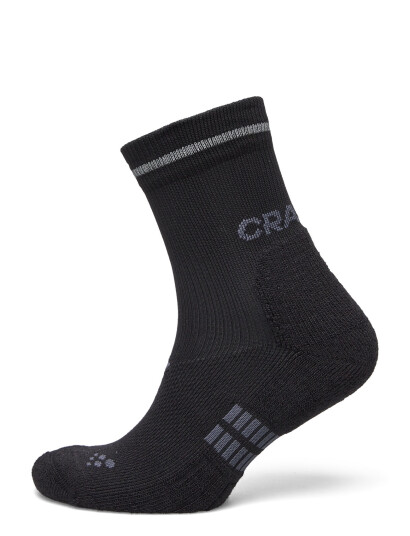 Craft Wool Warm Sock - Black - 40-42