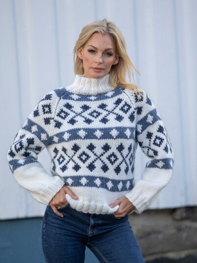 Viking Garn 2426 5 Ocean Eyes Genser