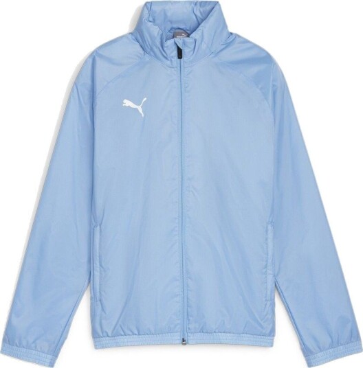 PUMA Jakke teamGOAL All Weather Blå/PUMA White Barn størrelse 164 cm