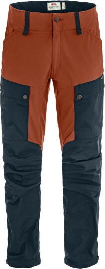 Fjellreven Men"s Keb Trousers Dark Navy autumn Leaf 46 Long