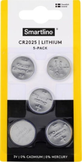 Smartline CR2025 - 5 Pack Smartline CR2025 - 5 Pack