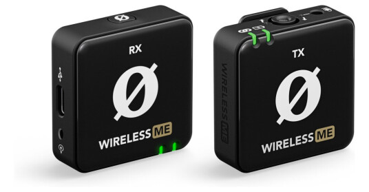 Røde Wireless ME Kompakt Trådløst Mikrofonssystem Svart