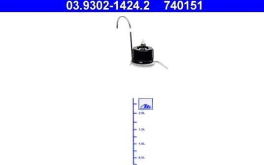 ATE 03.9302-1424.2 Samlebeger, bremsesystemlufting ATE 03.9302-1424.2 Samlebeger, bremsesystemlufting