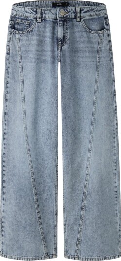 LMTD Jeans Bred NlfBett Light Blue Denim LMTD 12 år (152) Jeans Blå