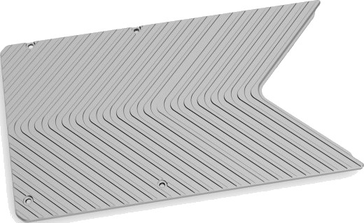 EK 3831109836637 RTX 3080 FE bakplate sølv EK 3831109836637 RTX 3080 FE bakplate sølv