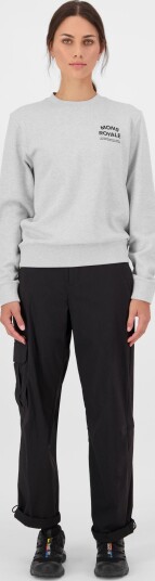 Mons Royale Inversion Merino Crew W"s light grey heather L