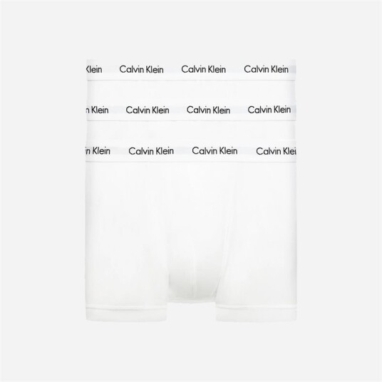 Calvin Klein 3 Pack Trunk - White