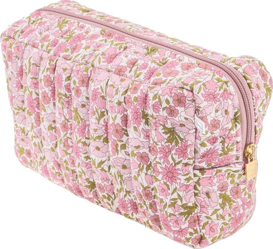 Bon Dep Pouch Square Mw Liberty Poppy and Daisy