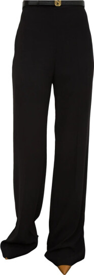 Elisabetta Franchi Dame Bukser Svart XL,