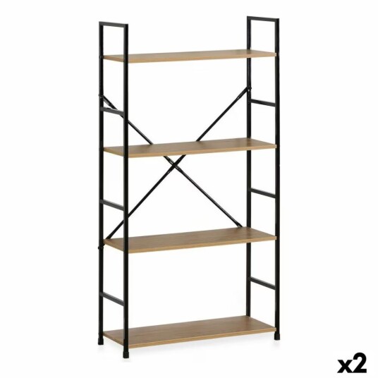 Hyller Confortime 4 Hyller Metall 58,6 x 23,5 x 112 cm 2 enheter