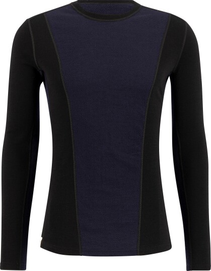 Ulvang Men's Peak Map Crew Baselayer Black/Navy Blue XXL