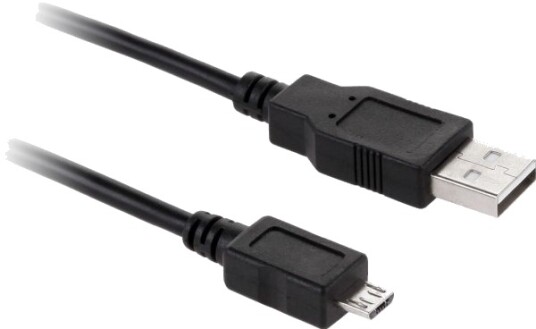 Usb-Kabel Cabletech Usb-A Til Microusb Svart Kpo3874-1