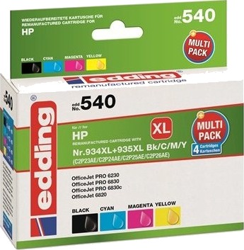 Edding Edd 540 Pigmentbasert Blekk 45 Ml 12 Ml 4 Stykker Multipakke Edding Edd 540 Pigmentbasert Blekk 45 Ml 12 Ml 4 Stykker Multipakke