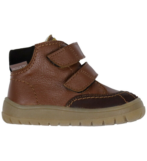 Angulus Cognac/Sun Yellow/Dark Brown Nybegynner TEX støvel med kontrastsømmer 21