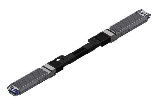 NVIDIA Copper cbl IB twin prt NDR up to 800Gb/s