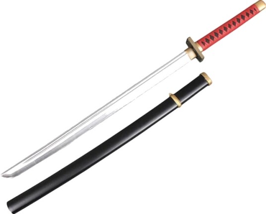 Nemesis Now rødt Katana lekesverd Nemesis Now rødt Katana lekesverd