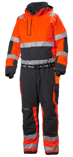 HH Workwear Workwear Helly Hansen Alna 2.0 Hi Vis Fôret Vinterkjeledress Oransje C46