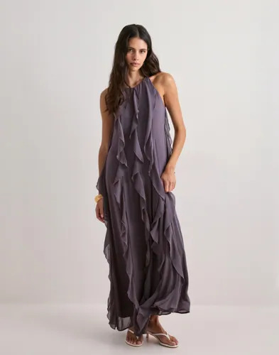 Vero Moda   Lilla   Vmarabella Sl Ruffle Ankle Dress Ex