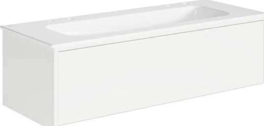 Gustavsberg Ducentic Servantskap med Porselenservant Hvit / 120cm 2 Dobbel Hull for Kran Gustavsberg Ducentic Servantskap med Porselenservant Hvit / 120cm 2 Dobbel Hull for Kran