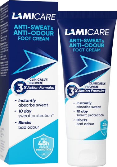 LamiCare Anti-Sweat & Anti-Odour fotkrem 75 ml