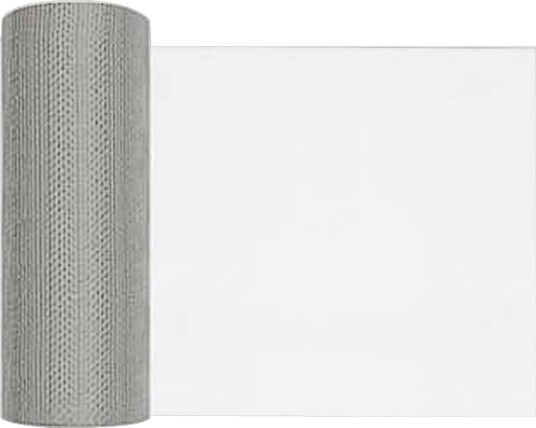 vidaXL Maskeskjerm 20 x 1000 cm 18 Mesh Rustfritt stål 201 Sølv