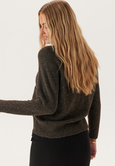 Vero Moda Vmboom Ls V neck Button Cardig