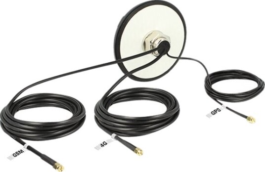 Navilock Multiband Sma Omnidirectional Roof Mount Outdoor Antenne Navigasjon Mobiltelefon Rundtstrålende Takflate Utendørs Bil Navilock Multiband Sma Omnidirectional Roof Mount Outdoor Antenne Navigasjon Mobiltelefon Rundtstrålende Takflate Utendørs Bil