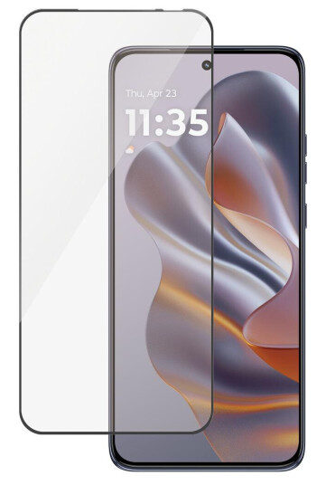 PanzerGlass Skjermbeskytter til Motorola Edge 50 Neo - Ultrabred Passform Svart