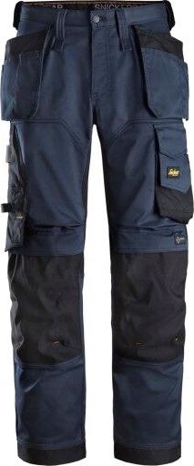 Snickers Workwear 6251 AllroundWork Arbeidsbukse marineblå Marineblå, Klær