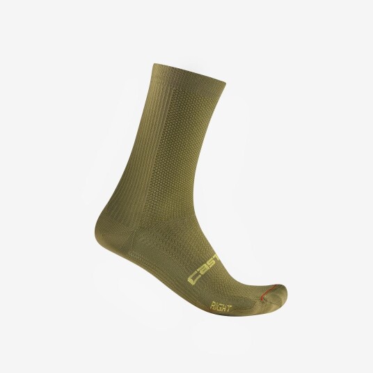 Castelli Espresso 18 sykkelsokker sage Castelli Espresso 18 sykkelsokker sage